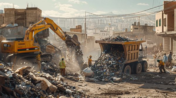 Louer une benne en ligne : rapide, simple et sur-mesure