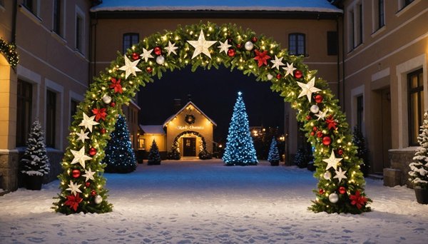 Ajoutez une touche féerique avec notre arche de Noël à louer